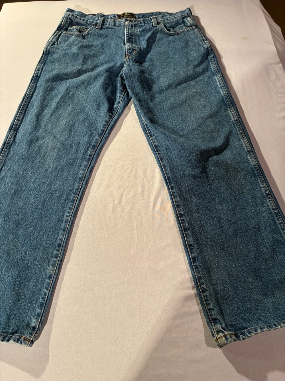 RedHead Men's Relaxed Blue Denim Jeans